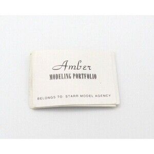 Dawn Modeling Portfolio Amber Model Agency Fashion doll vintage replacement book